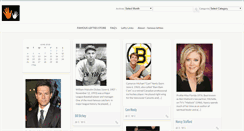 Desktop Screenshot of famouslefties.com